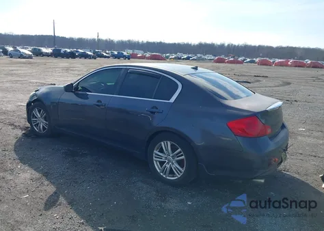 2011 Infiniti G37X z USA, uszkodzony, nr VIN JN1CV6AR2BM412319